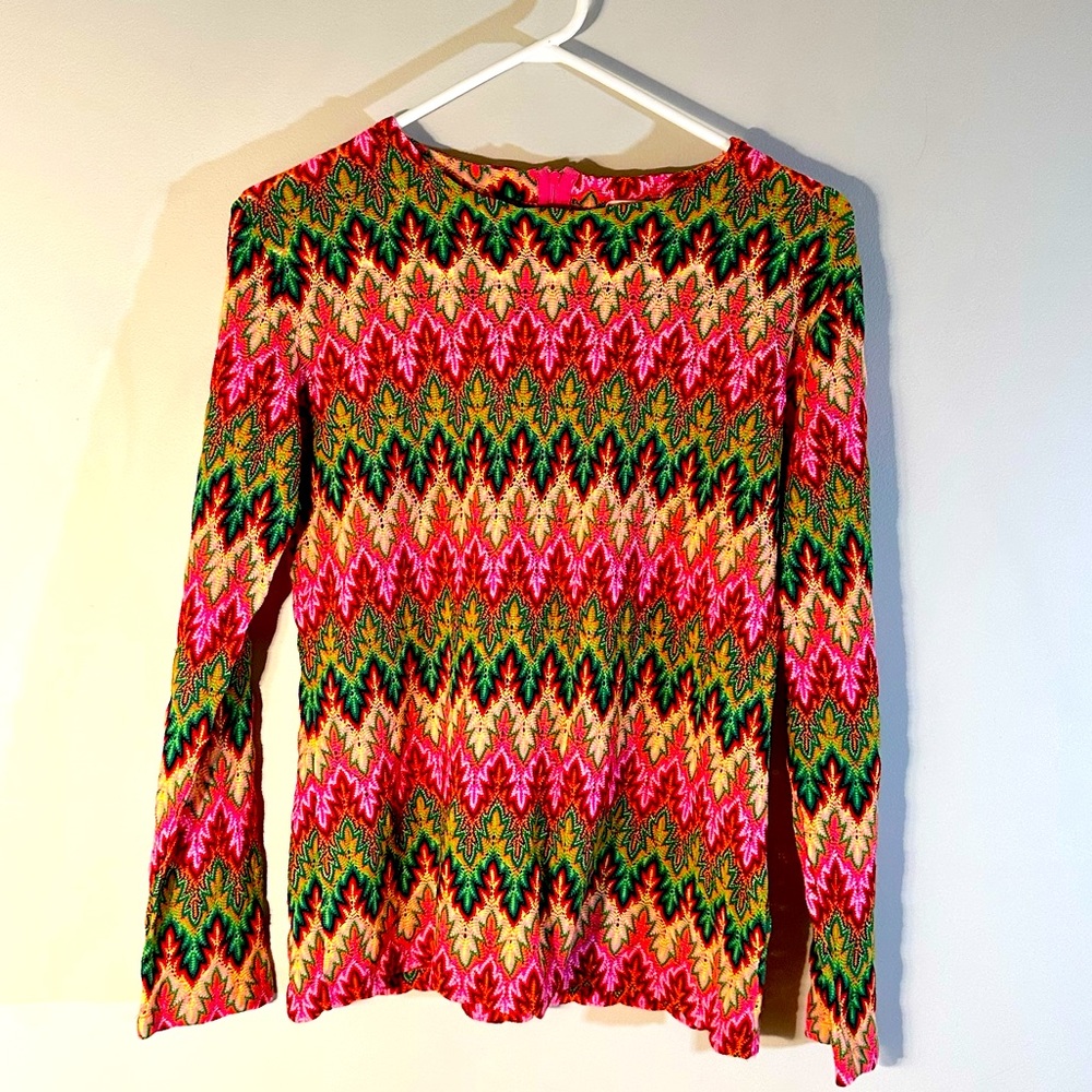 VINTAGE SHIRT IN VIBRANT EMBROIDERED PATTERN